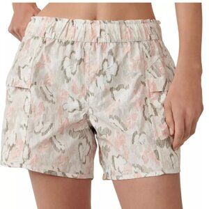 FP Movement NWT Shorts Womens In The Wild Printed Mid Rise Water-Repellent LRG